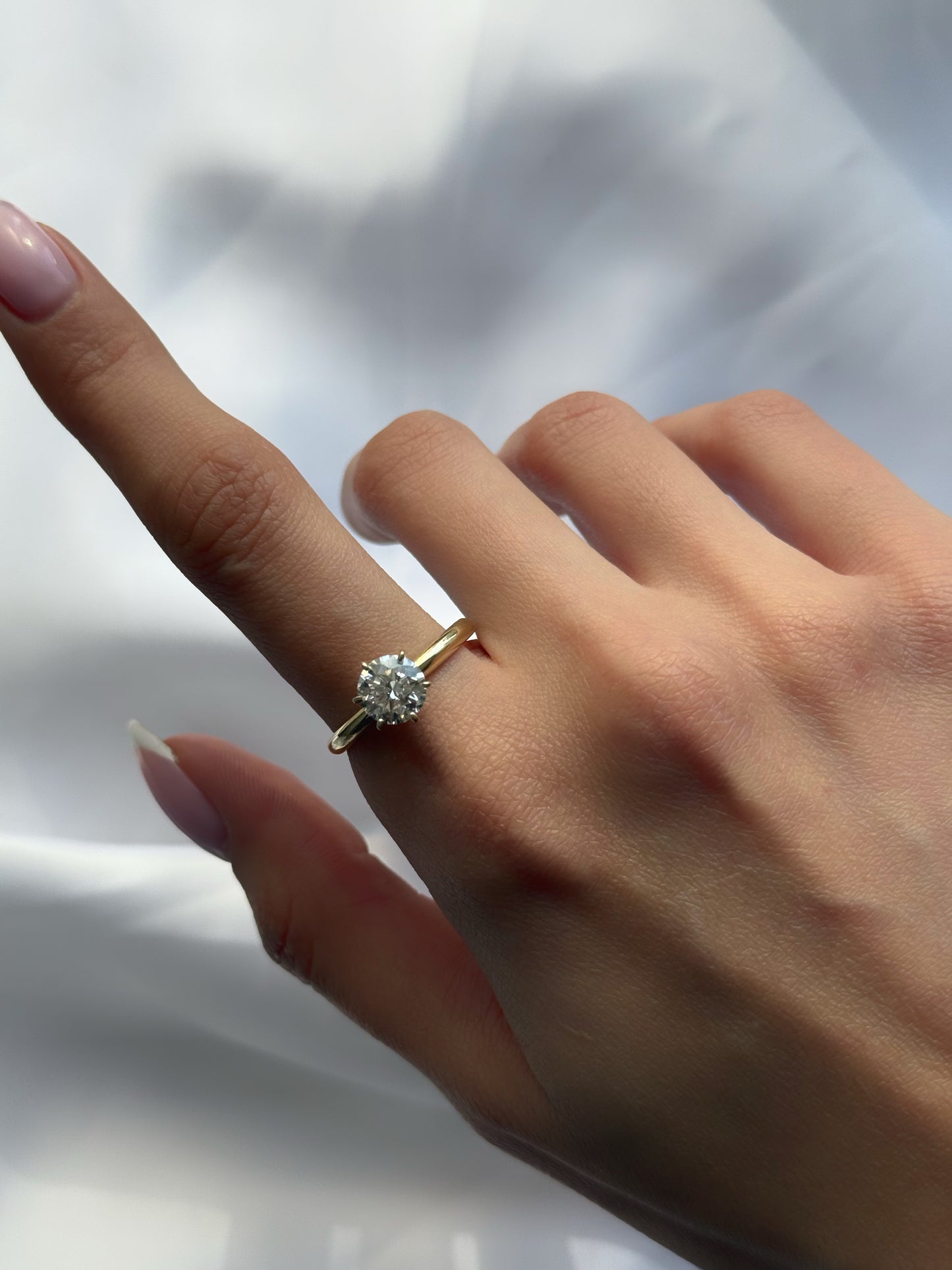Hila Engagement Ring 14K | 14K טבעת אירוסין הילה