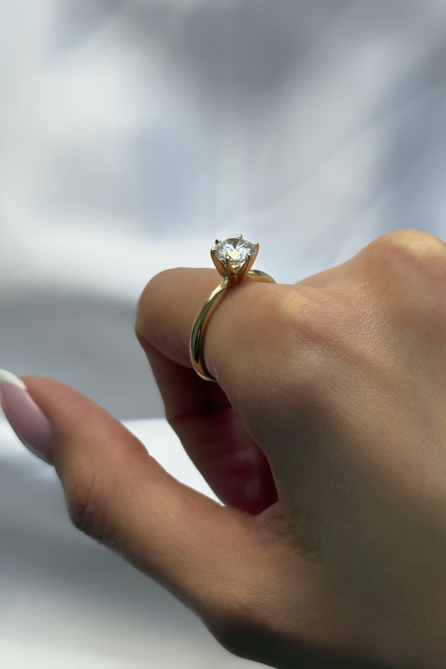 Hila Engagement Ring 14K | 14K טבעת אירוסין הילה
