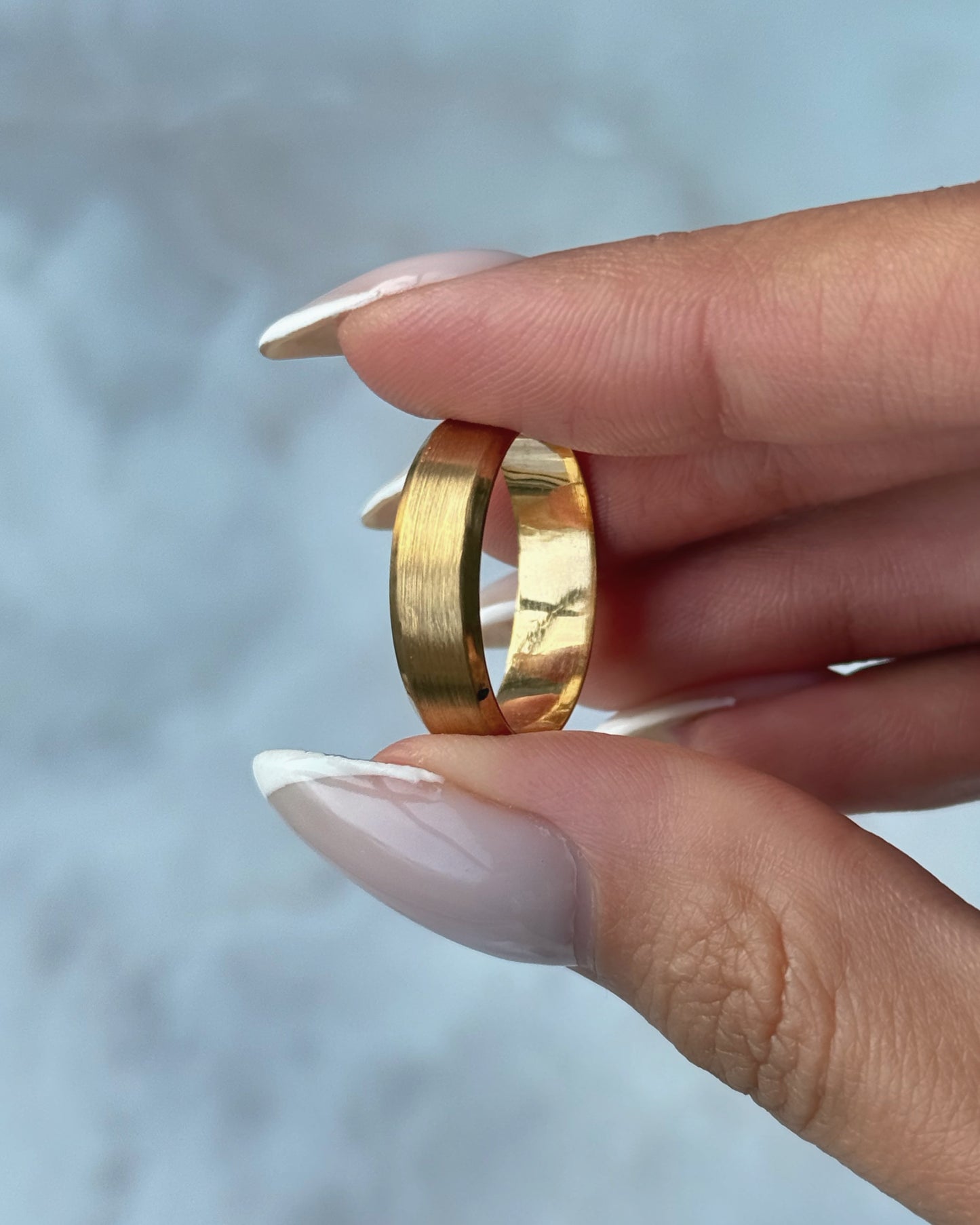 Dan Wedding Ring 14K | 14K טבעת נישואין דן