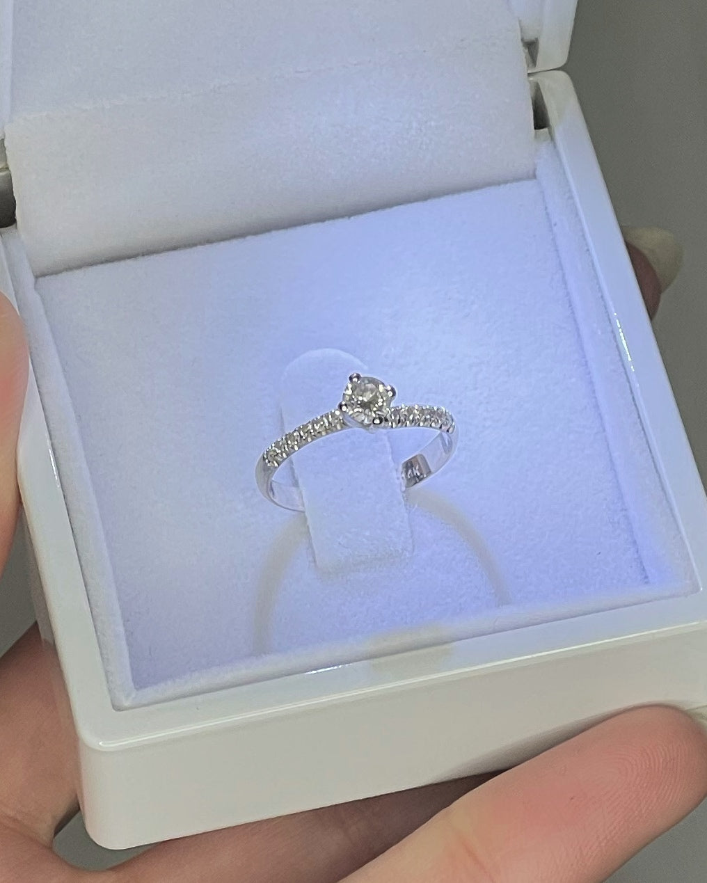 Amit Engagement Ring 14K | 14K טבעת אירוסין עמית