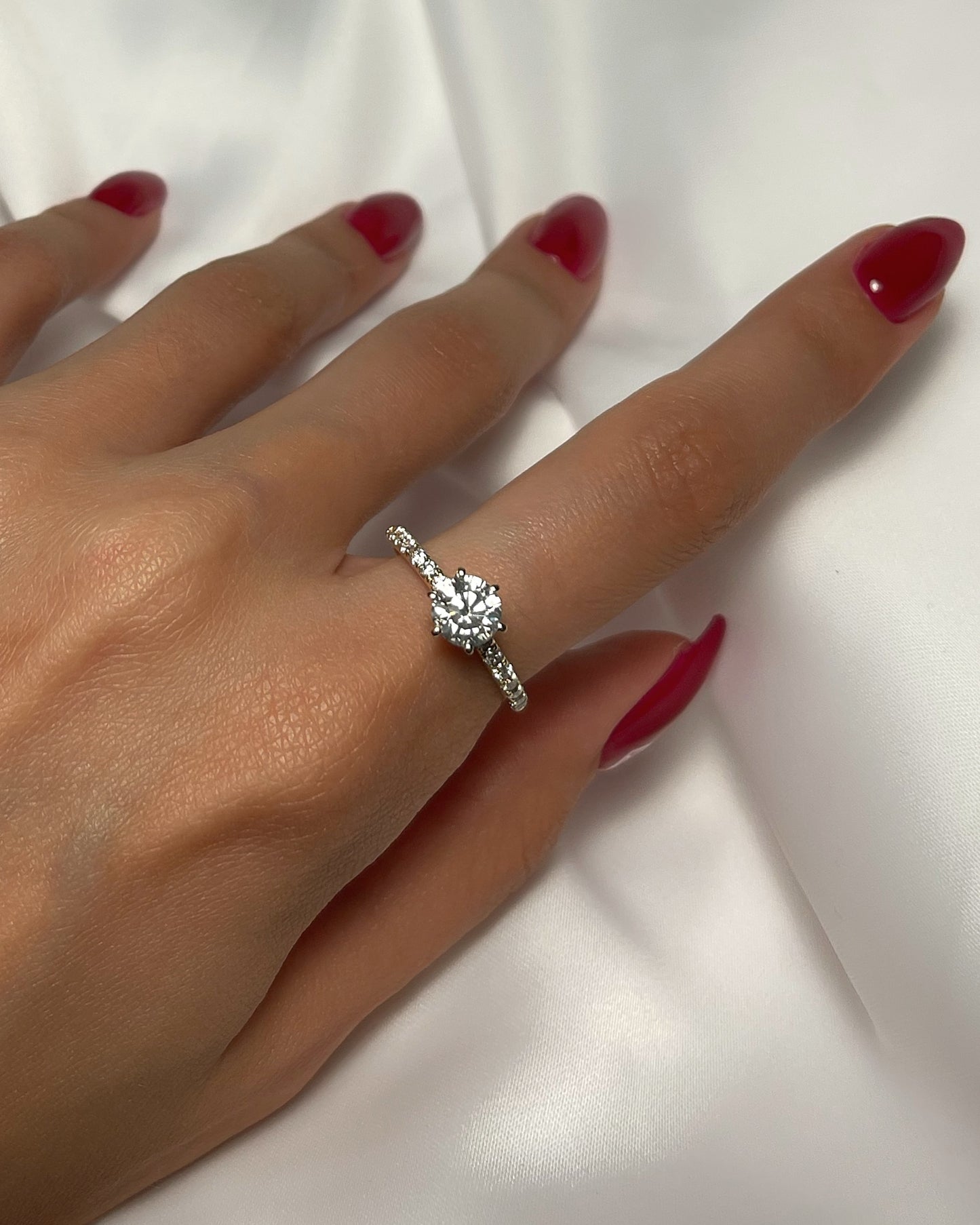 Ester Engagement Ring 14K | 14K טבעת אירוסין אסתר