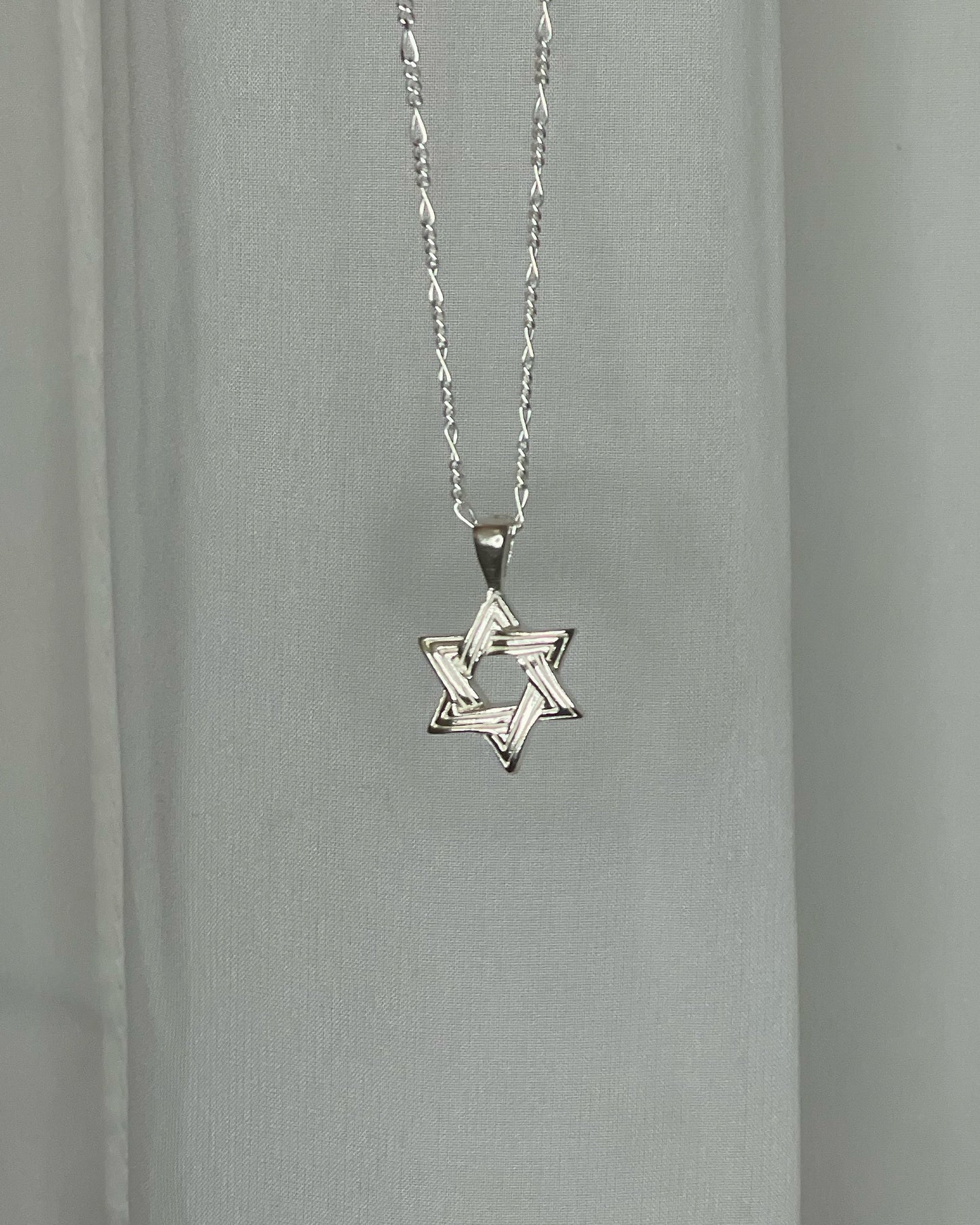 Magen David Necklace 3 S | S 3 שרשרת מגן דוד