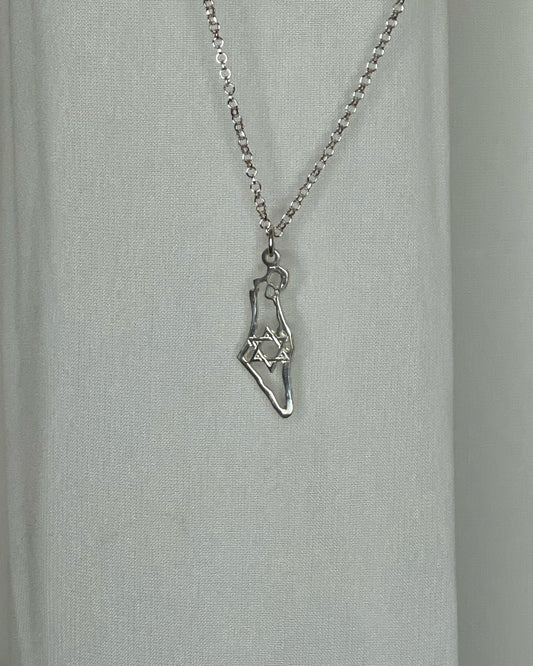 Israel Necklace S | S שרשרת ישראל