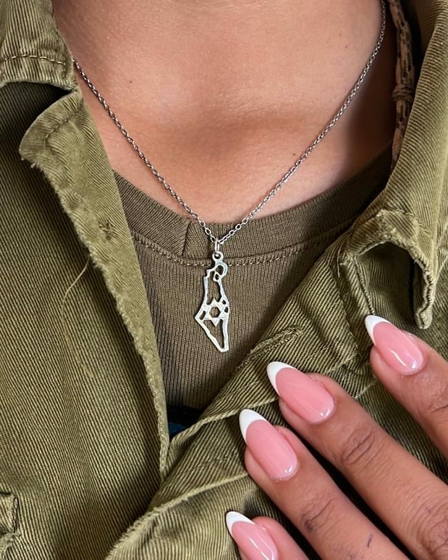 Israel Necklace S | S שרשרת ישראל