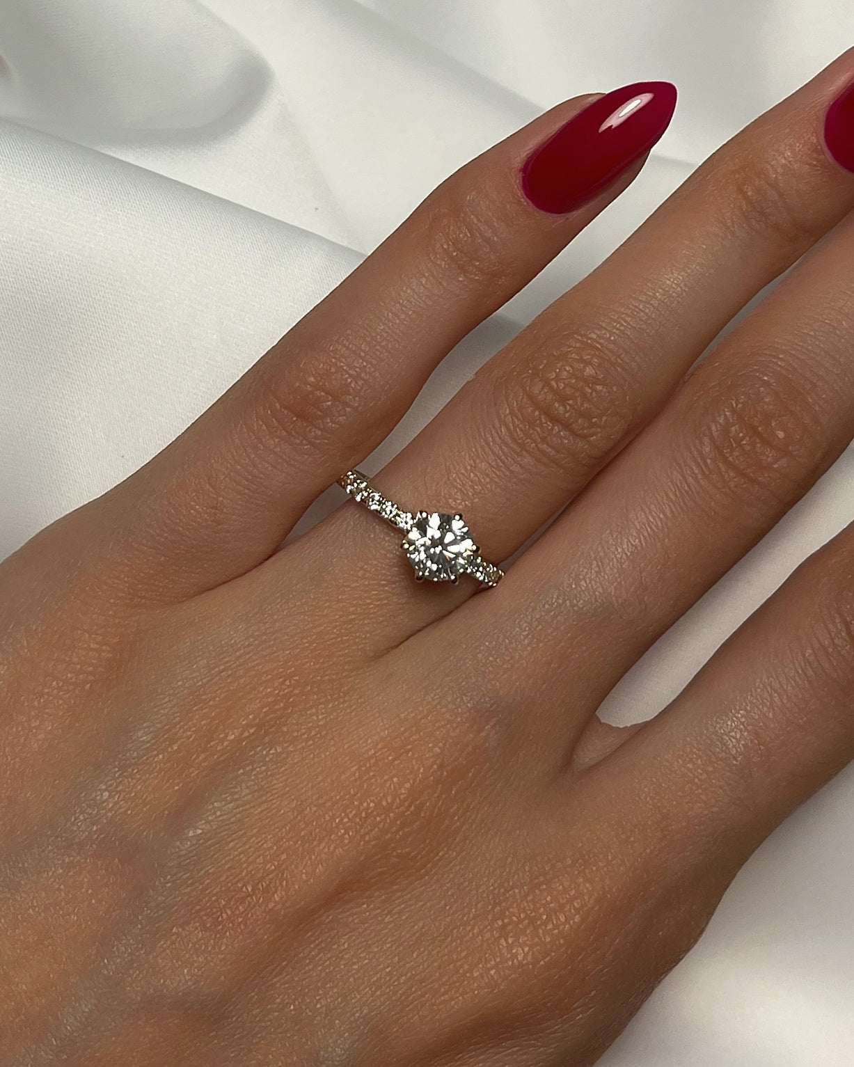 Ester Engagement Ring 14K | 14K טבעת אירוסין אסתר