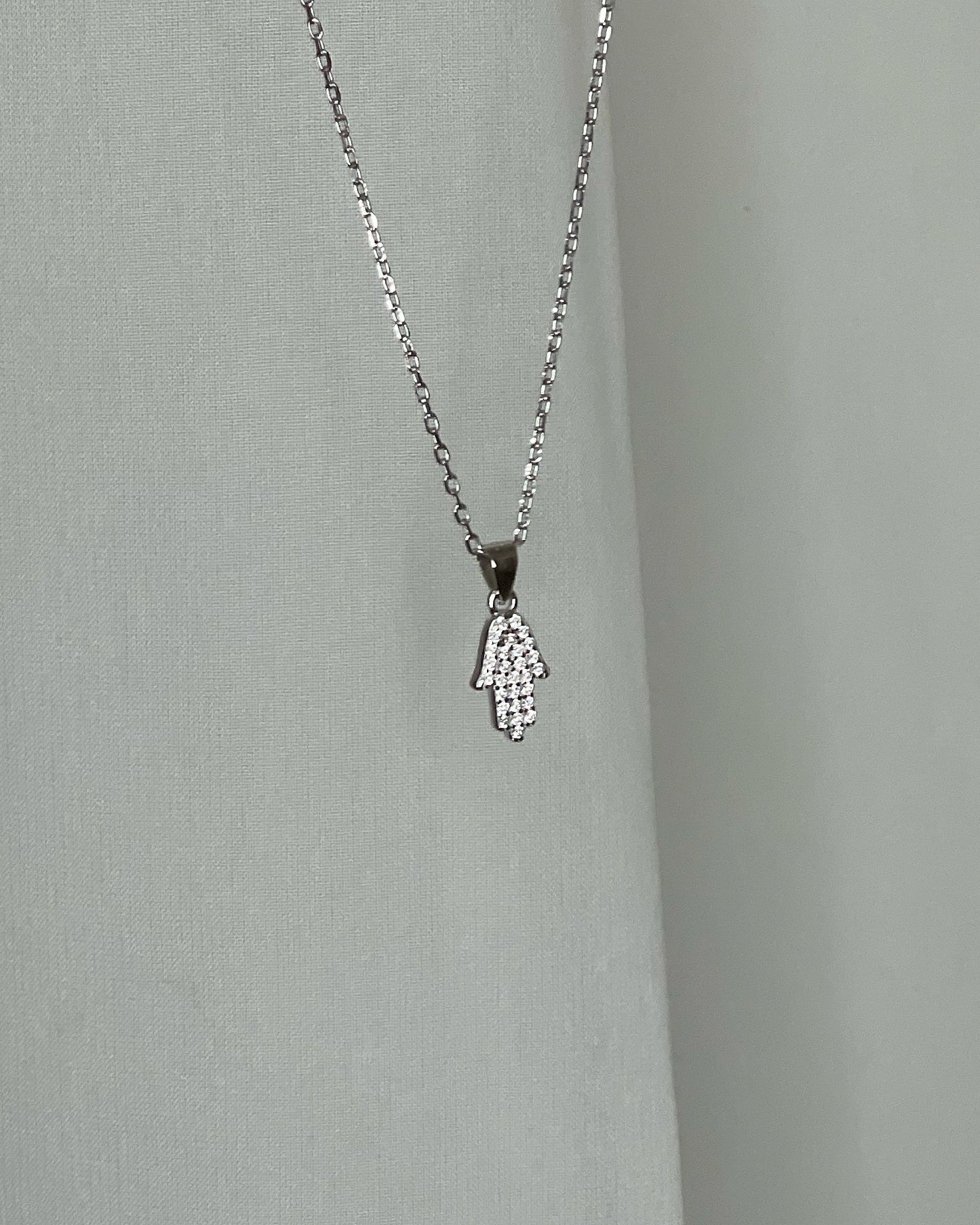 Hamsa Necklace S | S שרשרת חמסה