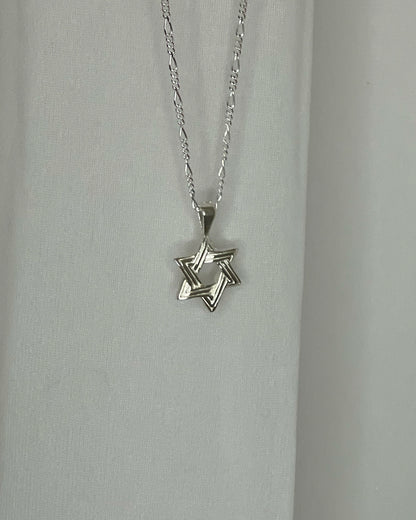 Magen David Necklace 3 S | S 3 שרשרת מגן דוד