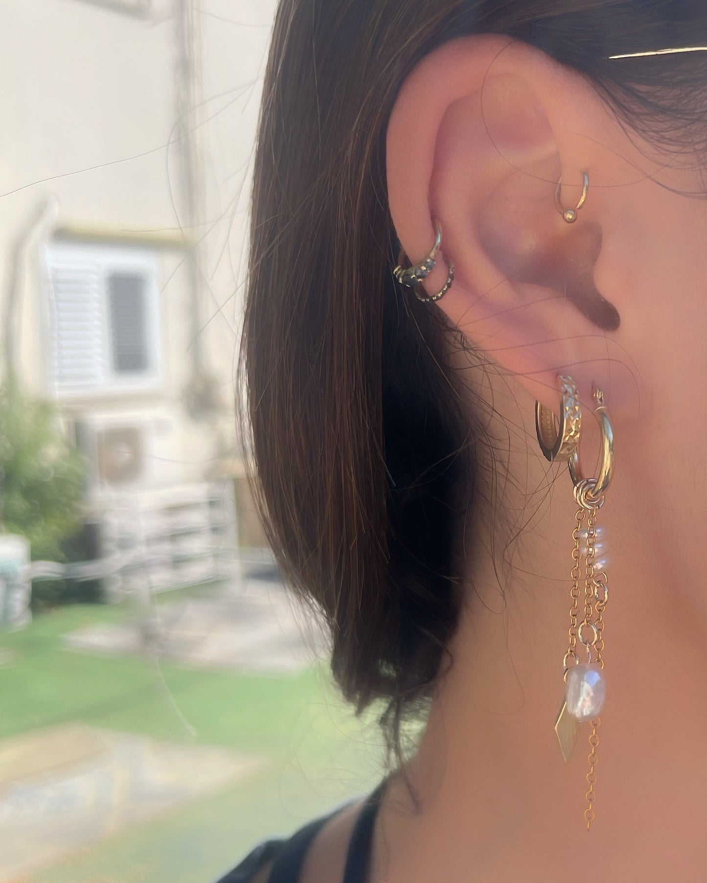 Lian Earrings G | G עגילי ליאן